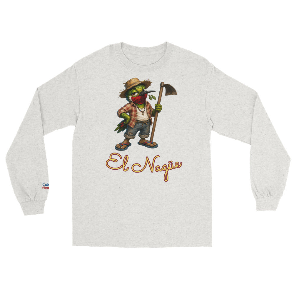 Camiseta cubana manga larga El Nagüe ropa cultura cubana El Guasabeo