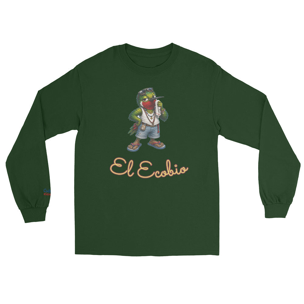 Camiseta cubana manga larga El Ecobio ropa cultura cubana El Guasabeo