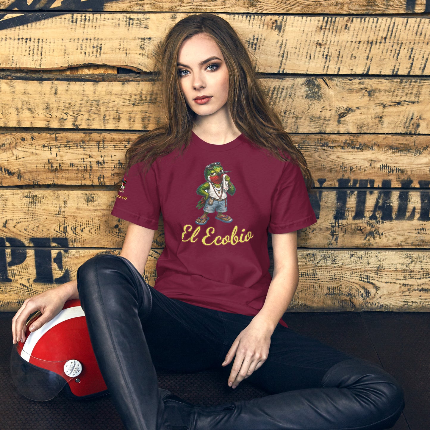 Camiseta cubana unisex manga corta El Ecobio cultura cubana El Guasabeo