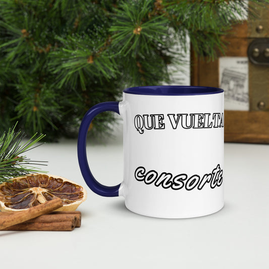 Taza cubana personalizada Que vuelta consorte regalo cubano cultura cubana El Guasabeo